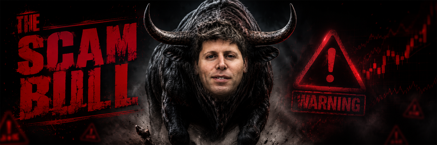 The Scam Bull — WARNING banner